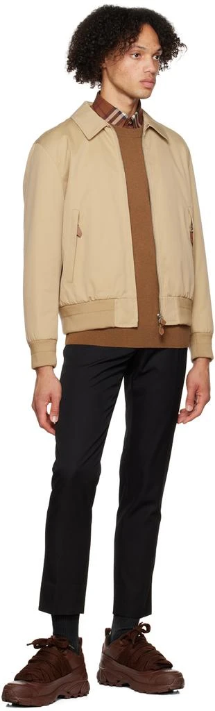 Burberry Beige 'The Heritage Harrington' Bomber 4