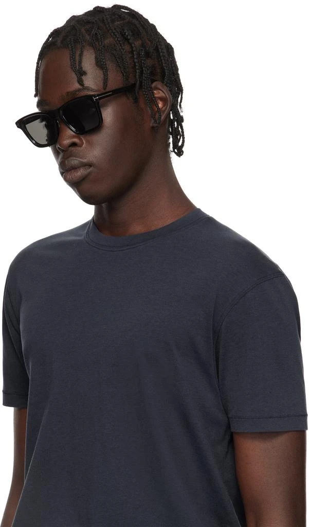 Tom Ford Black Polarized Barron Sunglasses 4