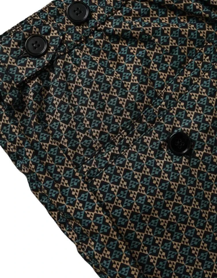 Dolce & Gabbana Patterned Beachwear Swim Shorts Men's Swimwear 2