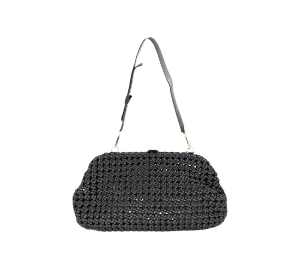 BC Handbags Bc Handbags - Women
s Braided Weave Clutch Bag