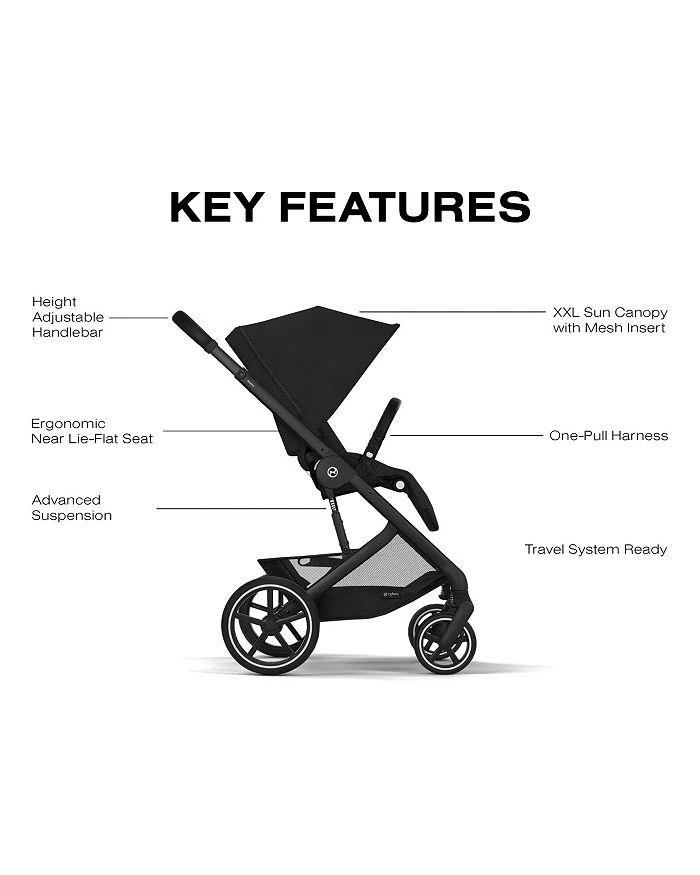 Cybex Balios S Lux + Cloud G Pro Travel System 11