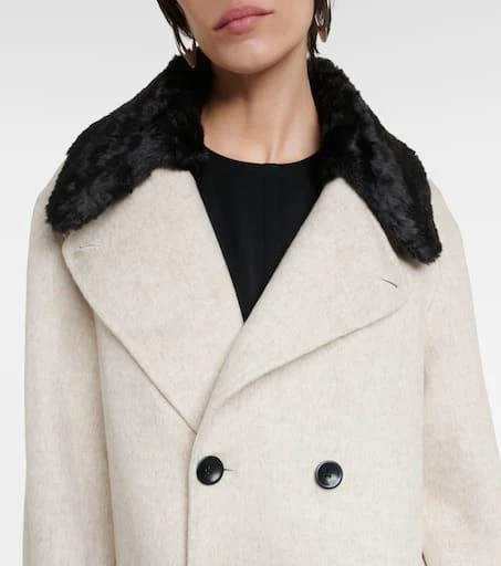 Proenza Schouler White Label Emma wool-blend coat 4