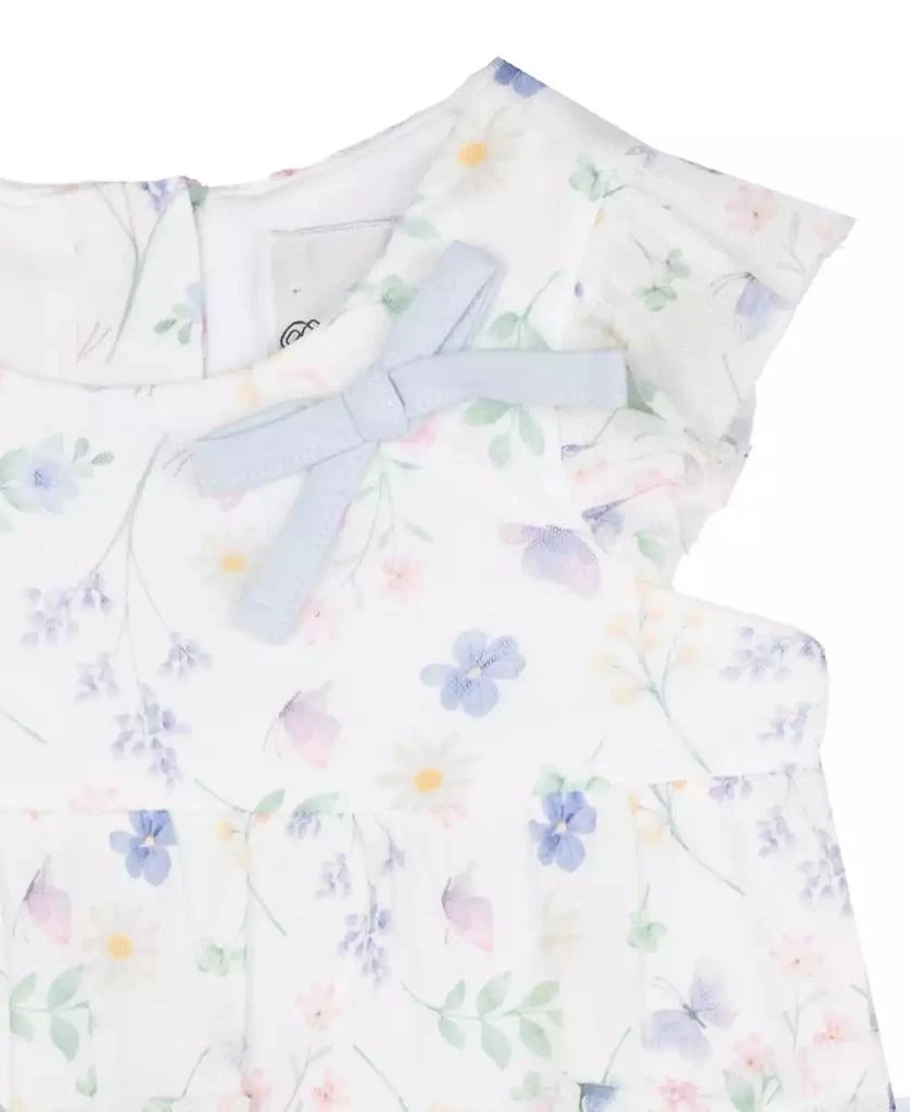 Rare Editions Baby Girls 2-Piece Power Mesh Dressy Top and Pant Set 3