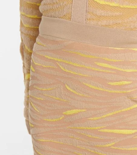 Stella McCartney Animal jacquard midi skirt 5
