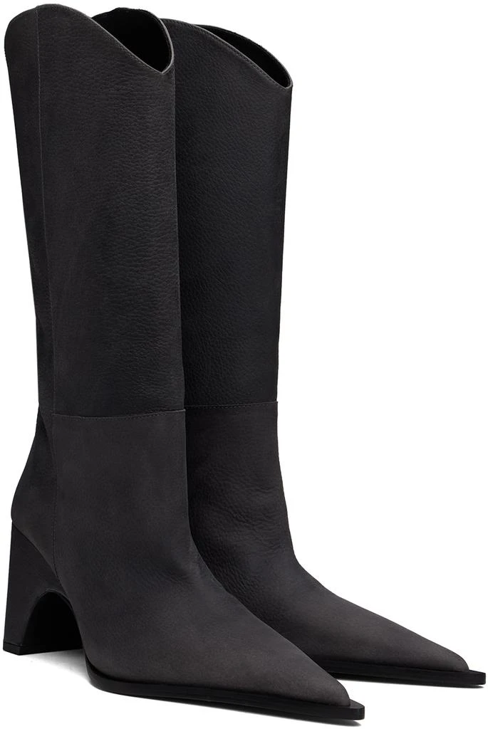COPERNI Gray Bridge Cowboy Boots 4