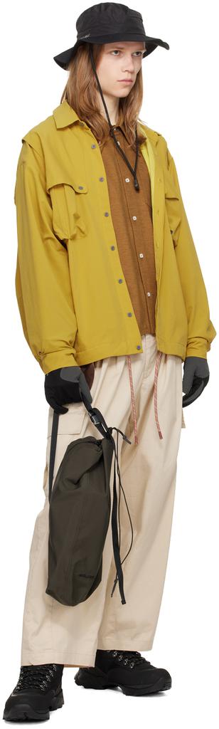 【関税込み】GR10K ブラウン 3L Microgrid バッグ GR10K Men's 3L Microgrid Shoulder Bag in Soil Brown GR10K
