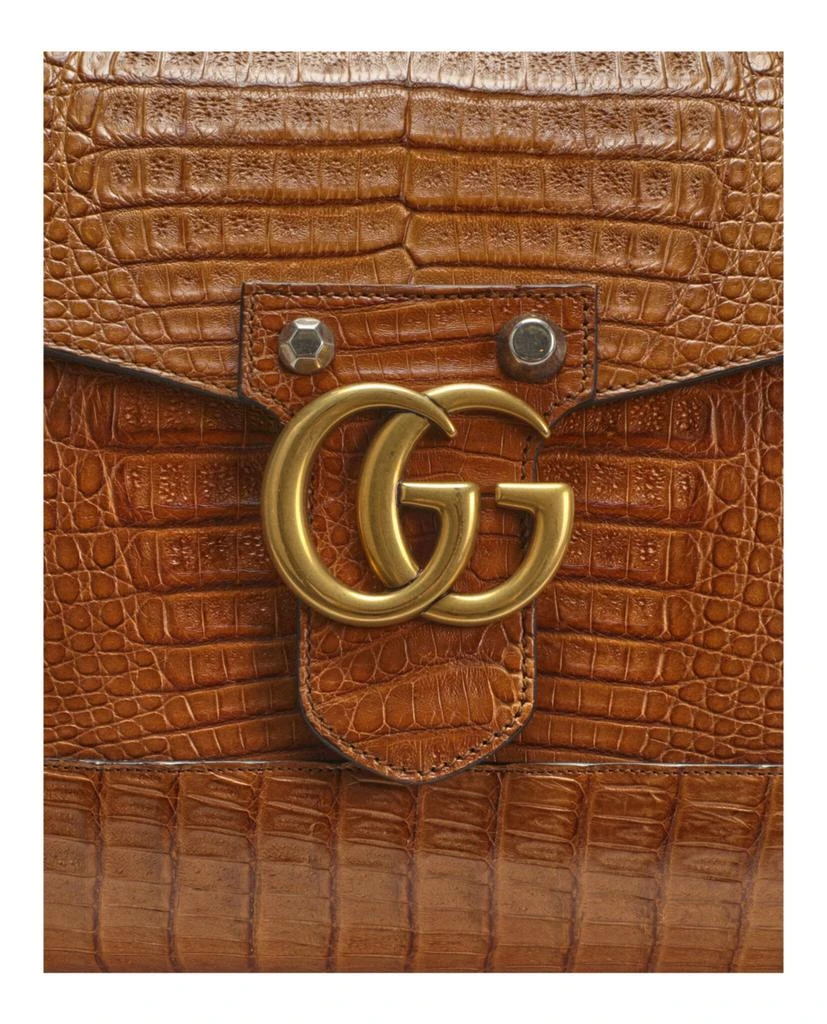 Gucci Large GG Marmont Alligator Briefcase 3