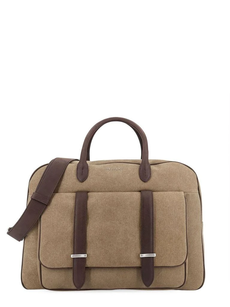 ORCIANI Orciani Front Pocket Laptop Bag
