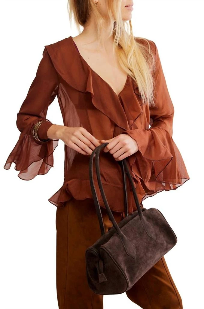 Free People Free People - Sierra Suede Shoulder Bag 4