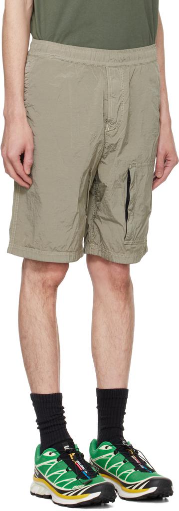 Stone Island Beige L0219 Nylon Metal ECONYL Shorts