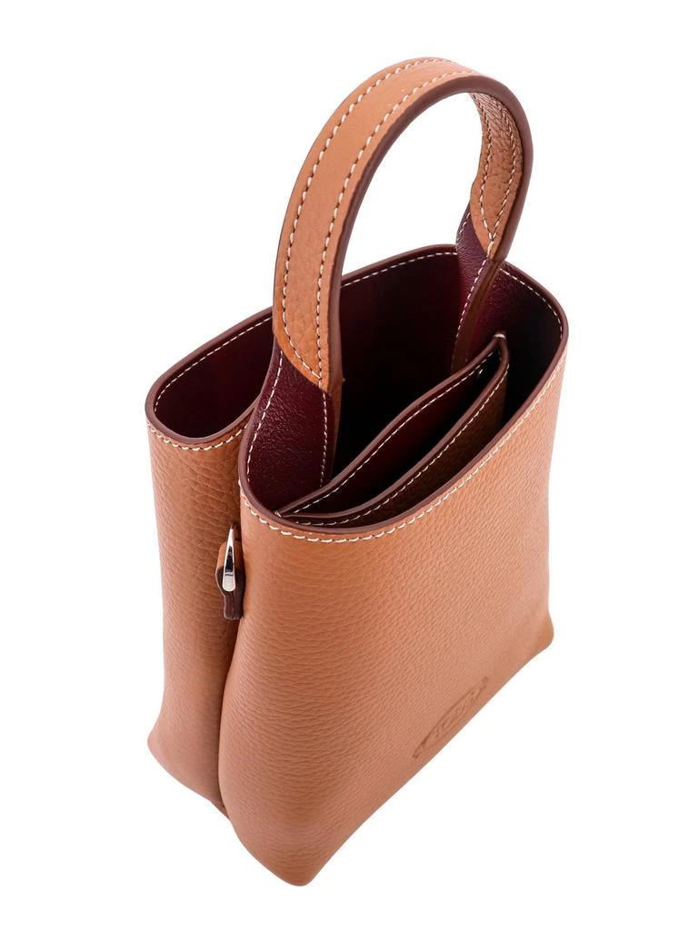 Tod's Tod's Logo Plaque Top Handle Bag 4
