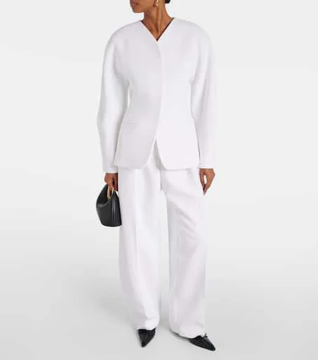 Jacquemus La Veste Ovalo cady jacket 2