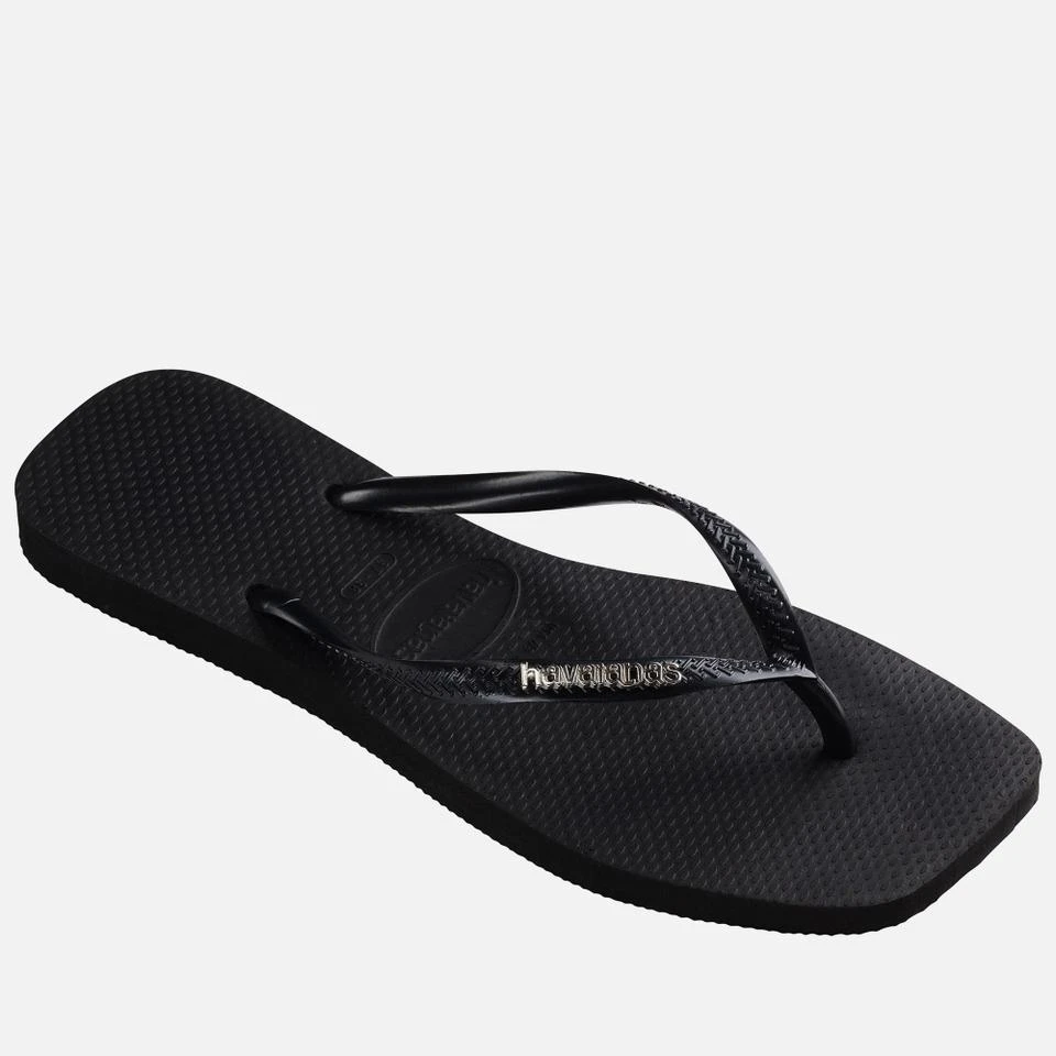 Havaianas HAVAIANAS WOMEN'S SLIM SQUARE RUBBER FLIP FLOPS 2