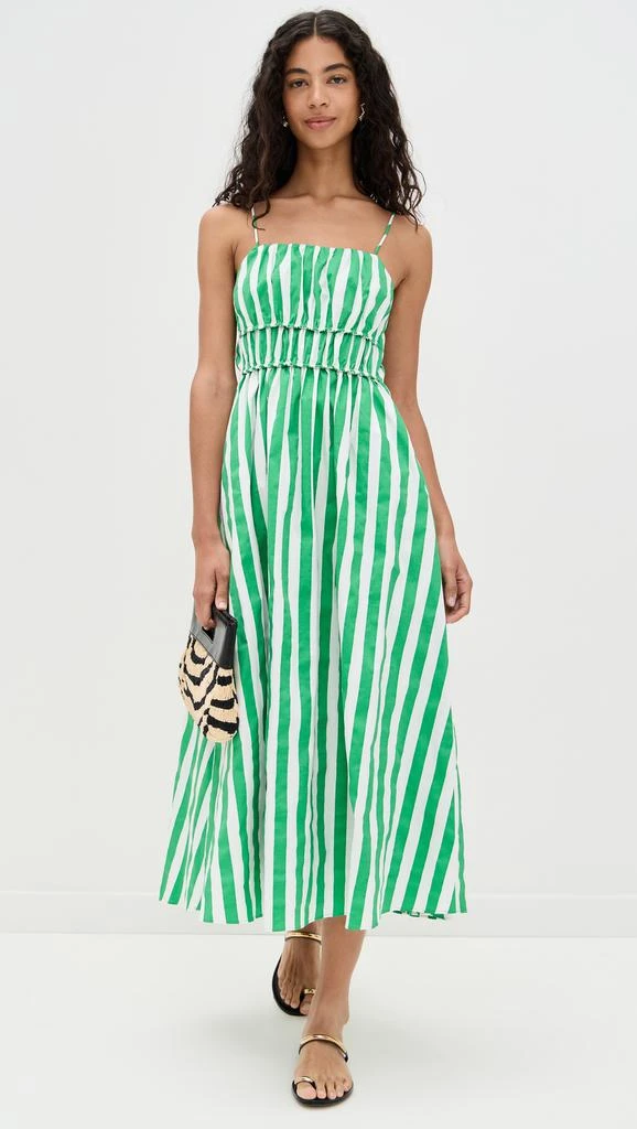 English Factory Striped Midi Dress 4