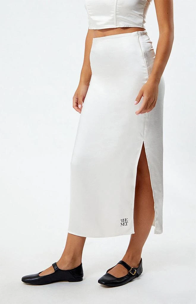 The Met x PacSun Satin Midi Skirt 3