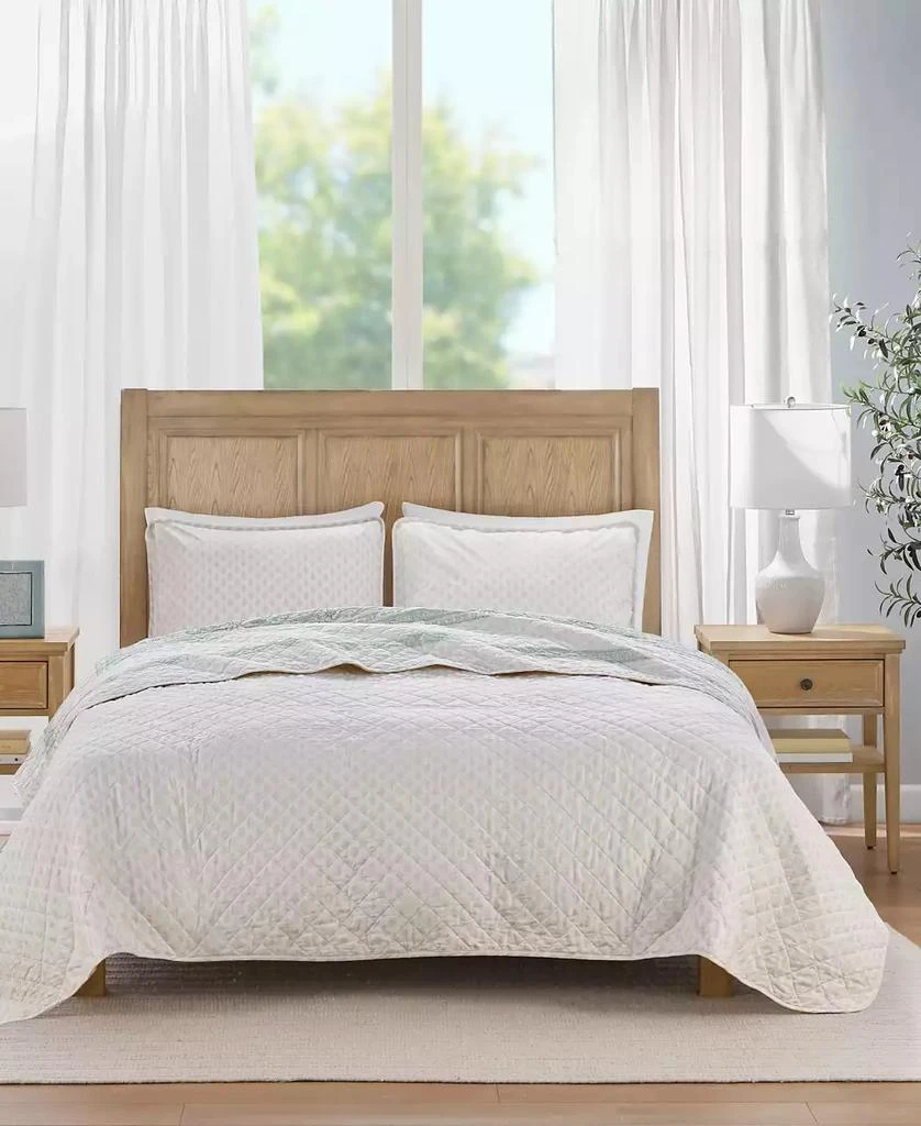 Macy's Willa 2-Pc. 100% Cotton Reversible Quilt Set, Twin/Twin Xl 9