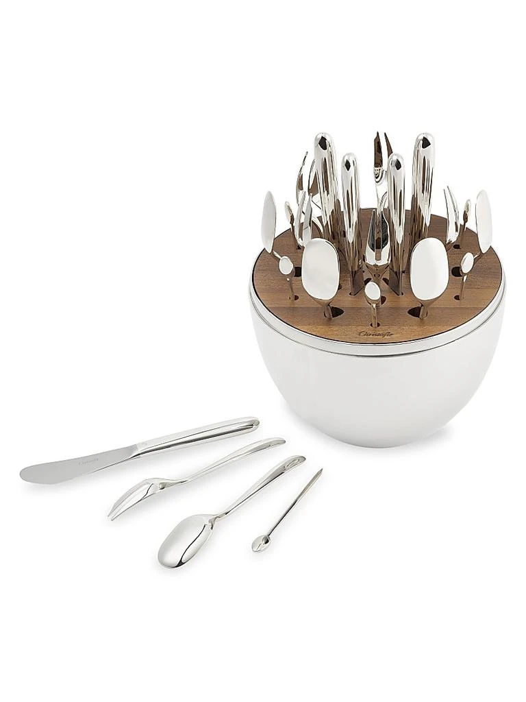 Christofle Mood Party 24-Piece Flatware Set