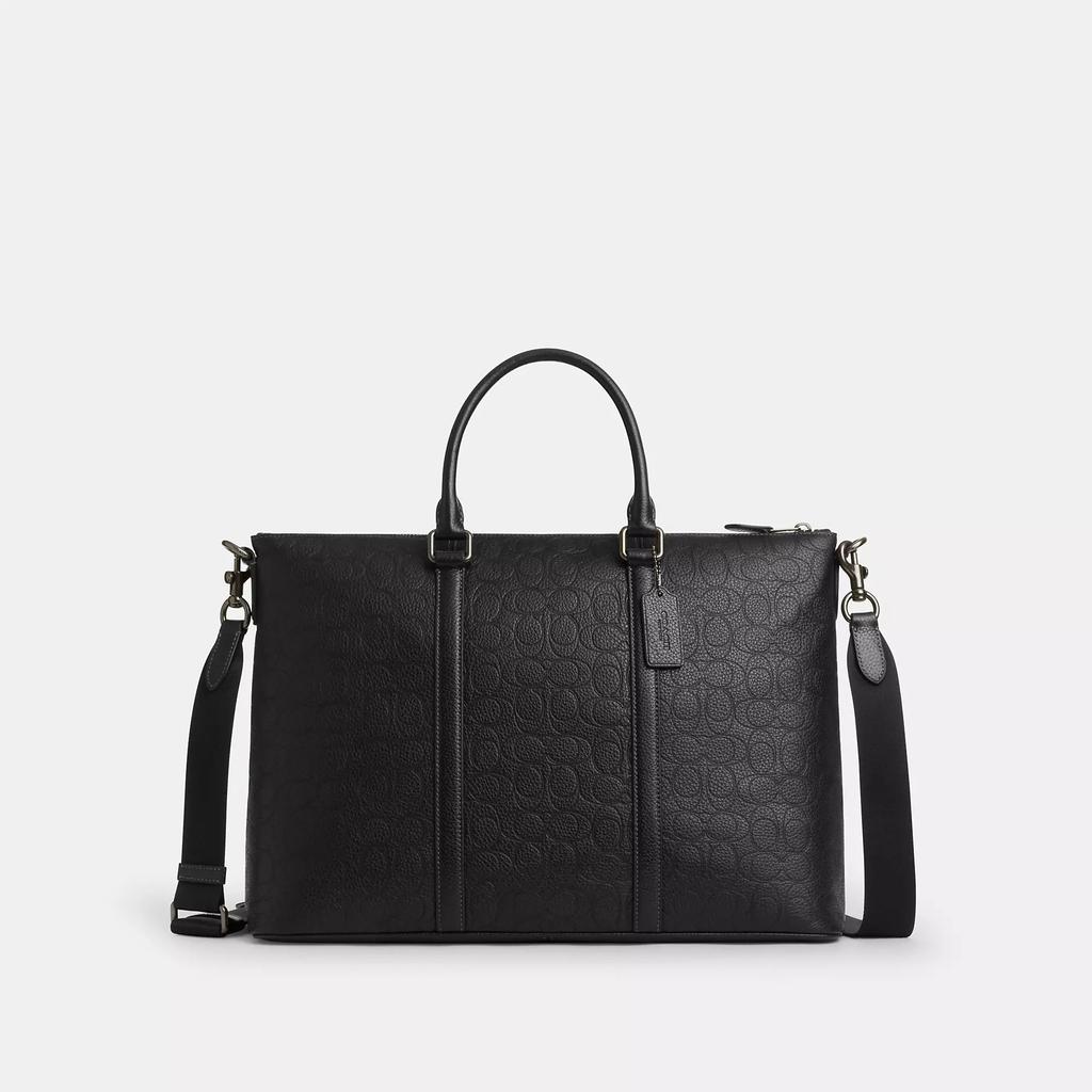 Coach Caleb Work Bag In Signature Leather