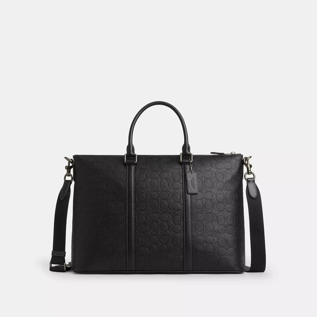 Coach Caleb Work Bag In Signature Leather 1