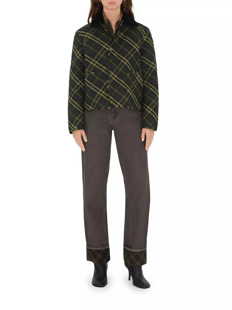 Burberry Check Cotton Jacket 2