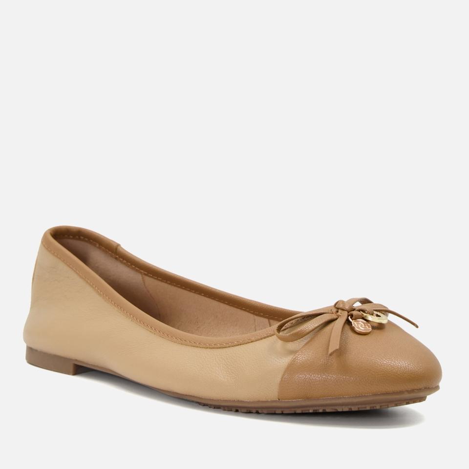 Dune DUNE LONDON WOMEN'S HALLO LEATHER BALLET FLATS
