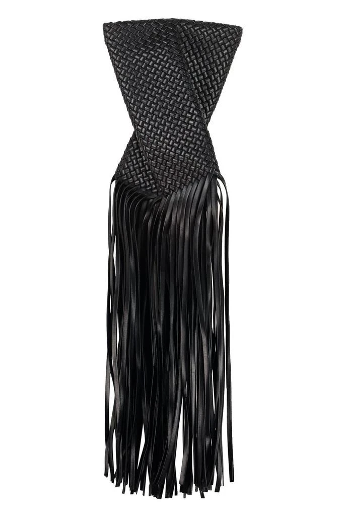 Bottega Veneta Bottega Veneta The Fringe Crisscross Clutch 1