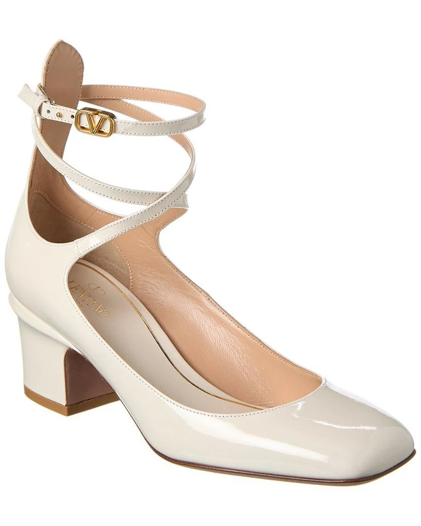 Valentino VLogo Tan-Go 60 Patent Pump 1