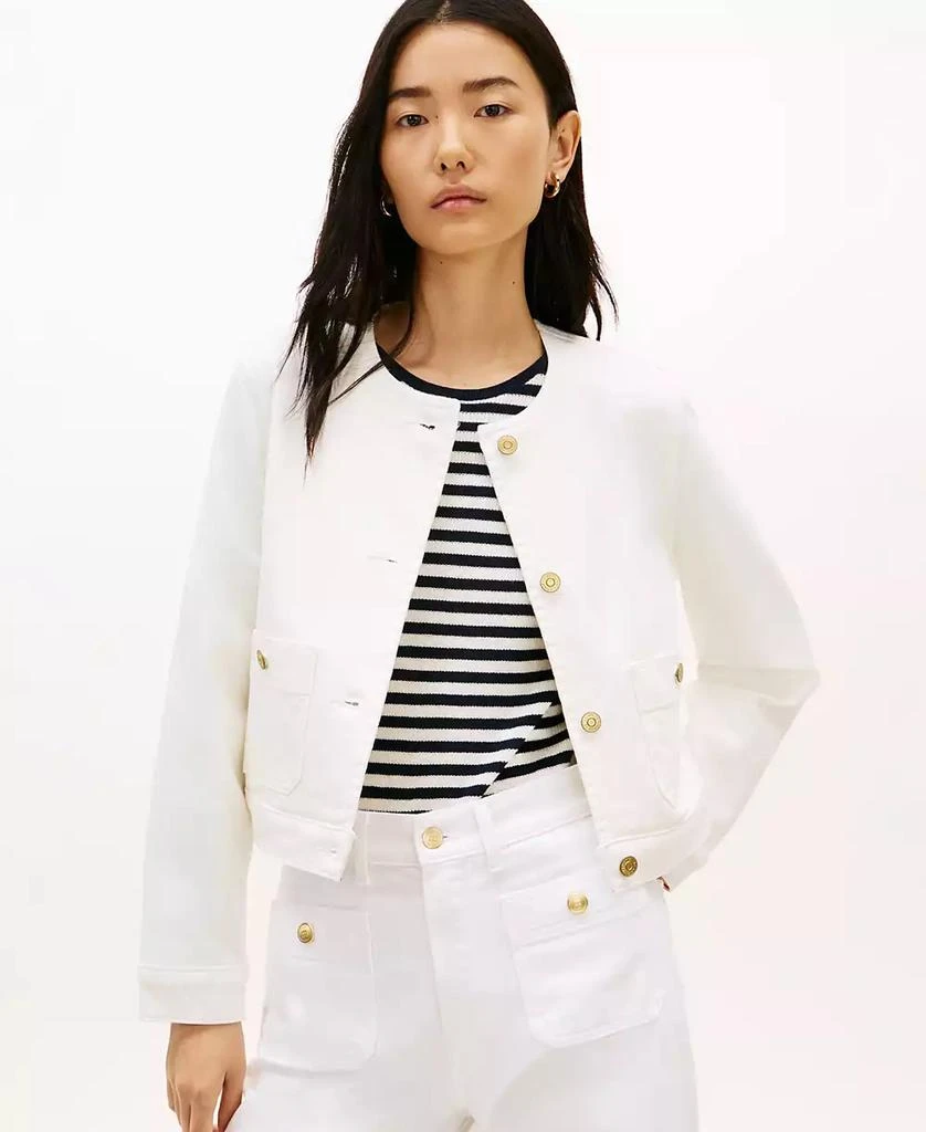 Tommy Hilfiger Women’s Denim Button-Front Jacket 2