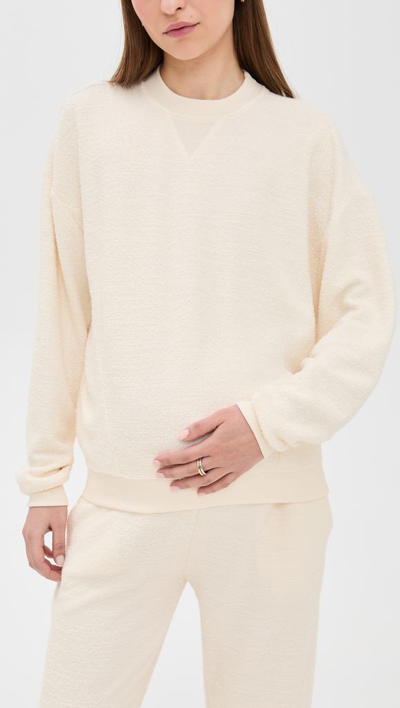 HATCH The Dina Boucle Sweatshirt