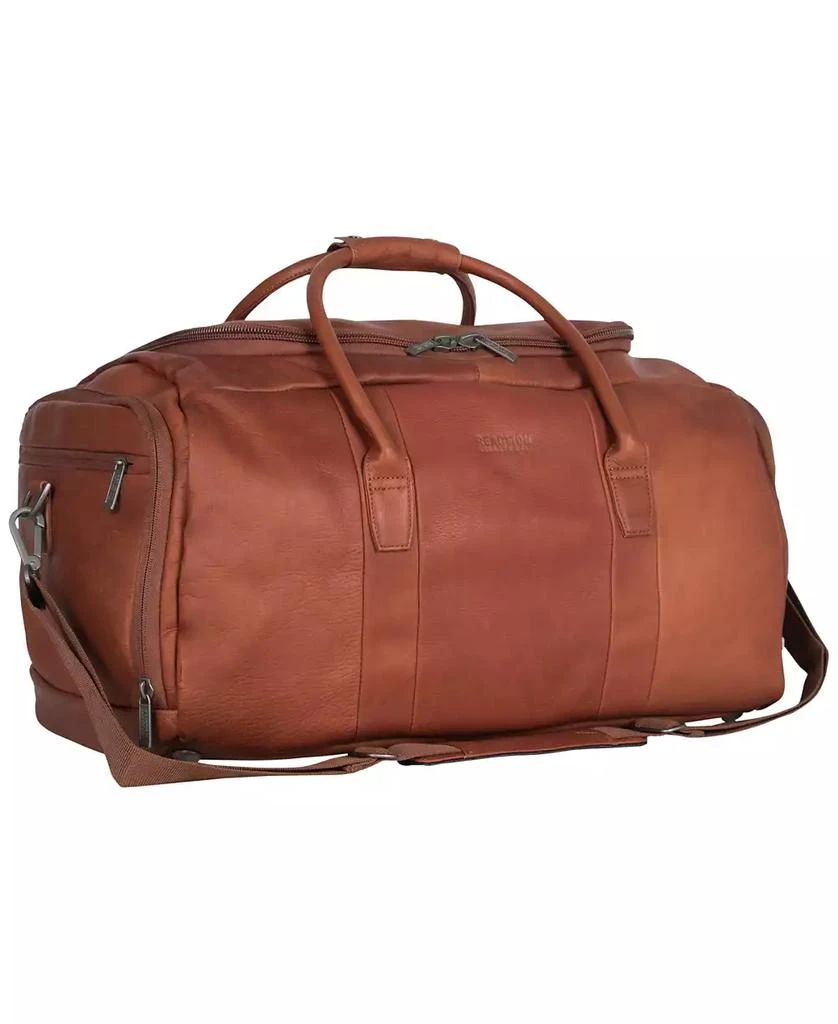 Kenneth Cole Colombian Leather 20" Single Compartment Top Load Travel Duffel Bag 4