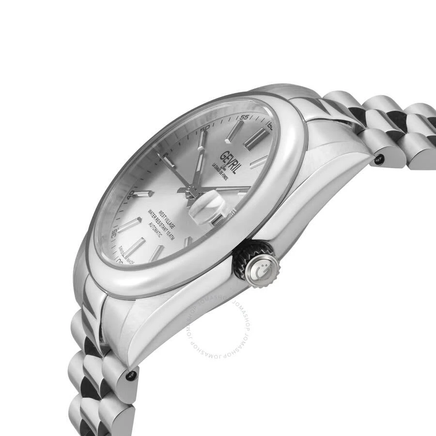 Gevril West Village Automatic Silver Dial Men's Watch 48930B 3