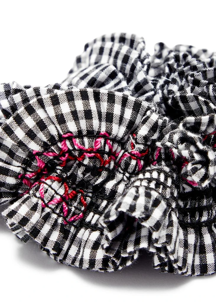 DAMSON MADDER Garter cotton scrunchie 2