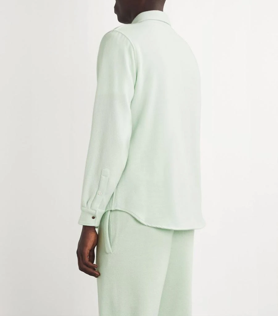 GOD'S TRUE CASHMERE Unisex Cashmere and Tiger Eye Shirt 4