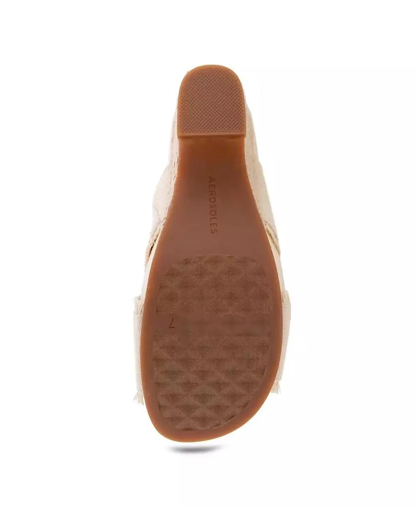 Aerosoles Women's Madina Open Toe Wedge Sandals 5