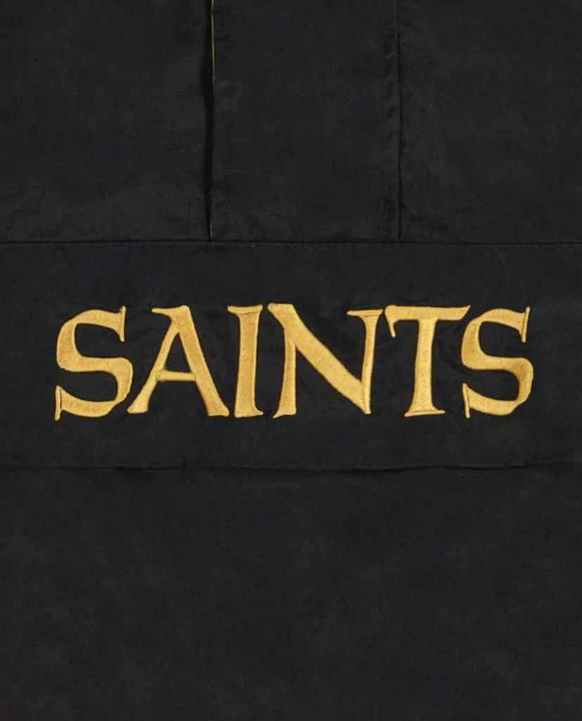 Starter Starter - Men's New Orleans Saints Pullover Half-zip Starter Jacket 3