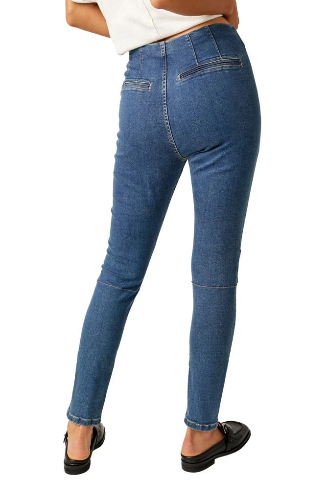 Free People Bella Moto Skinny Jeans 2