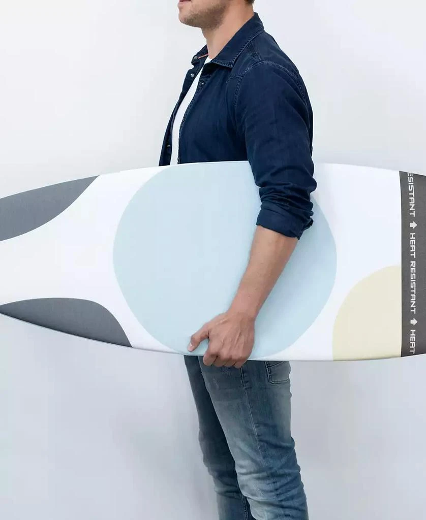 Brabantia Ironing Board D, 53" x 18", 135 x 45 Centimeter with Heat Resistant Iron Parking Zone, 1.4" 35 Millimeter and Black Frame 3