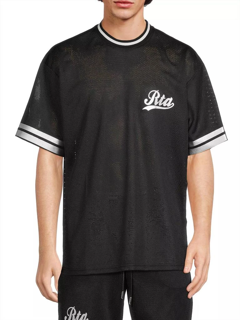 RTA Colin Logo Knit T-Shirt 3