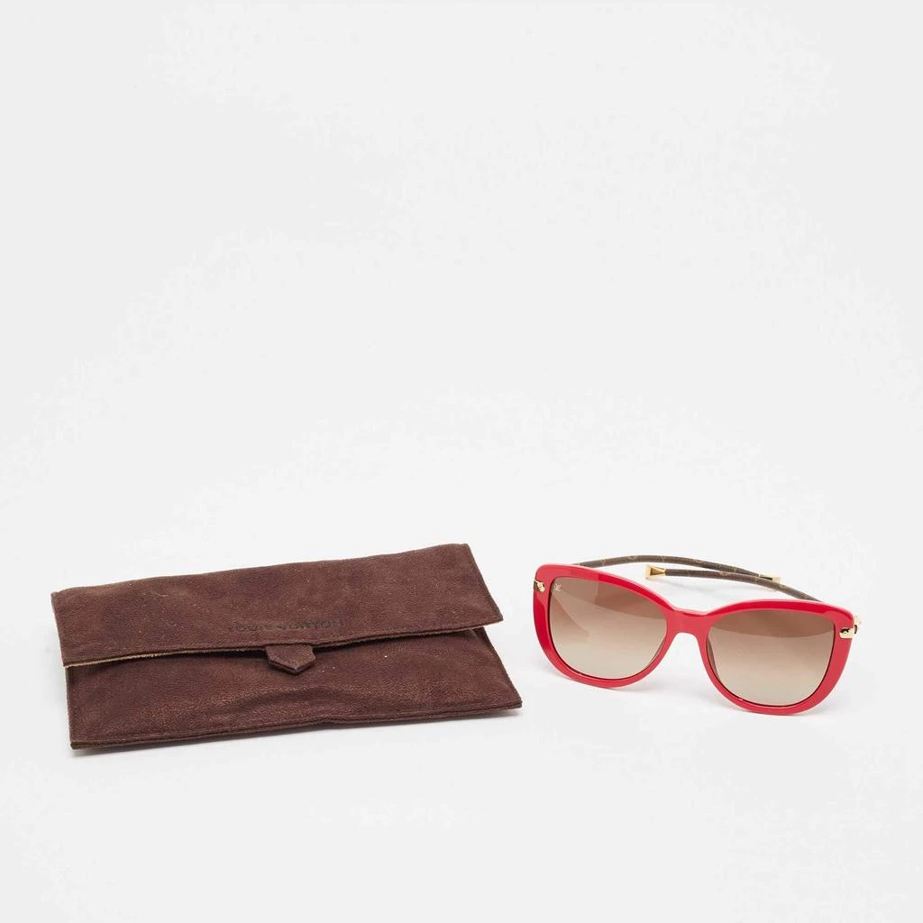 Louis Vuitton Louis Vuitton Magenta/Brown Gradient Z0744W Monogram Charlotte Sunglasses 5