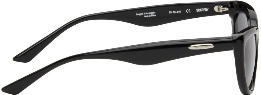 BONNIE CLYDE Black Scaredy Sunglasses 2