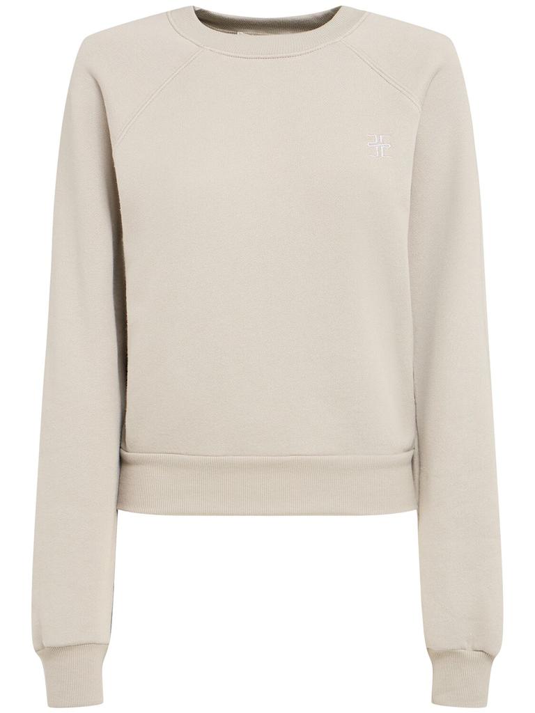 ÉTERNE Shrunken Raglan Sweatshirt