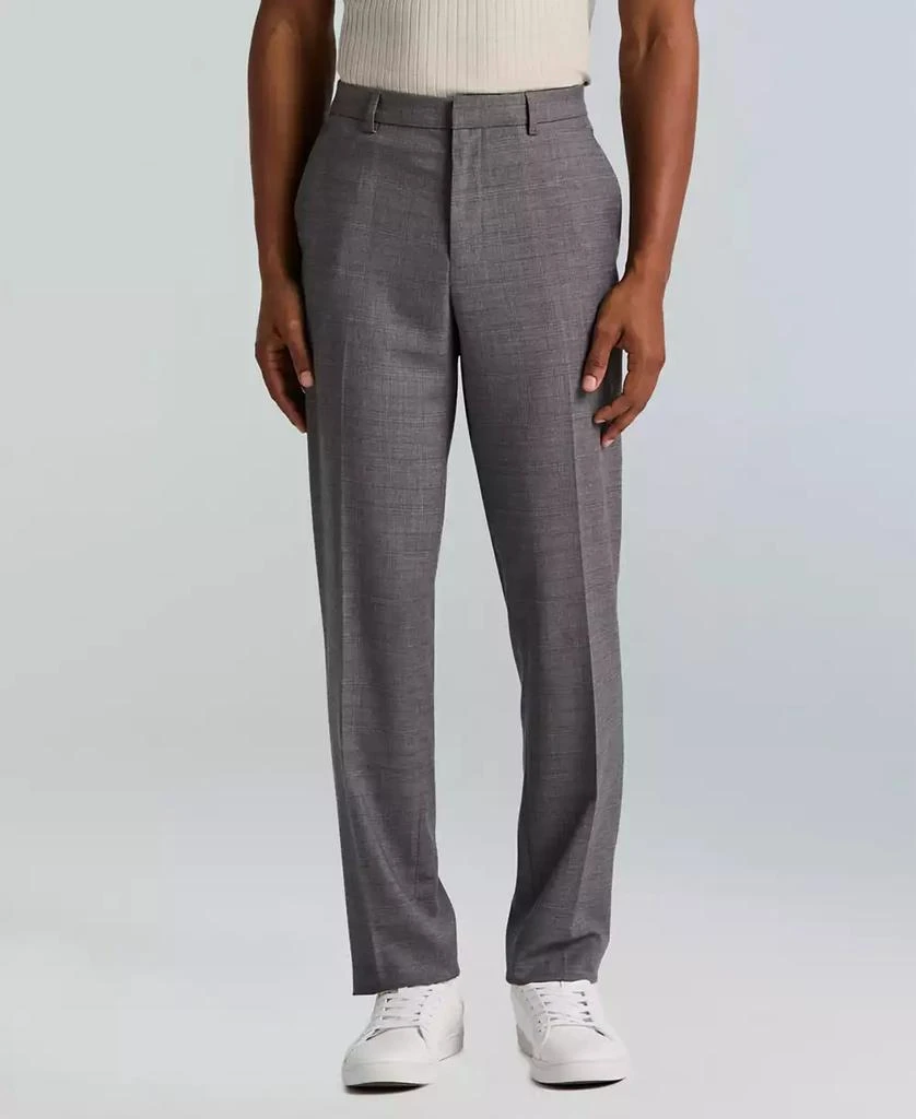 Perry Ellis Men
s Slim-Fit Gripper Waist Dress Pants