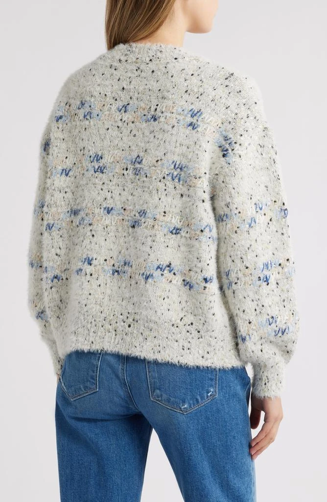 Bobeau Eyelash Crewneck Sweater 2