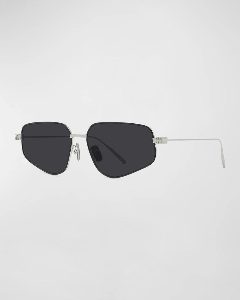 Givenchy Unisex GV Speed Metal Aviator Sunglasses 1