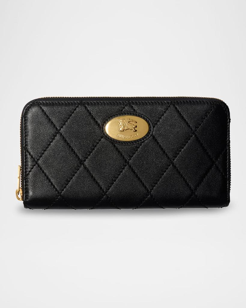 クラッチバッグ Burberry Black Nappa Leather Rose Clutch Burberry - Rose leather clutch black - The Corner
