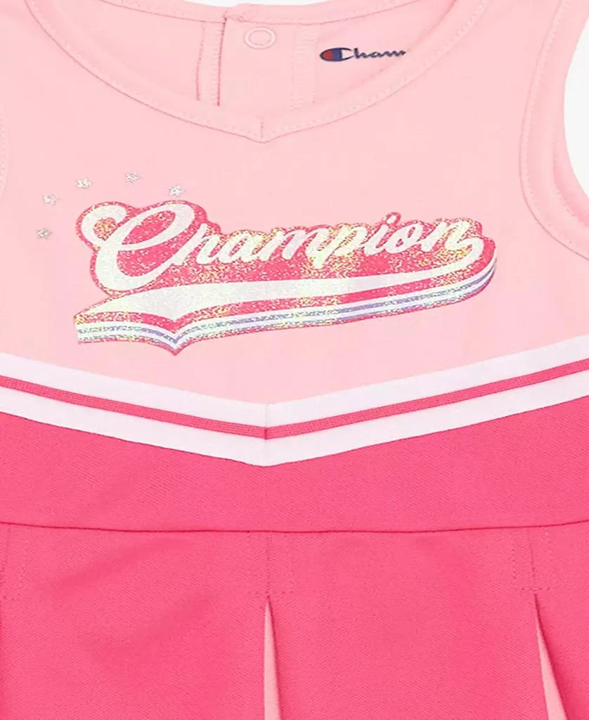 CHAMPION Baby Girls
 V-Neck Dress and Bloomers 3