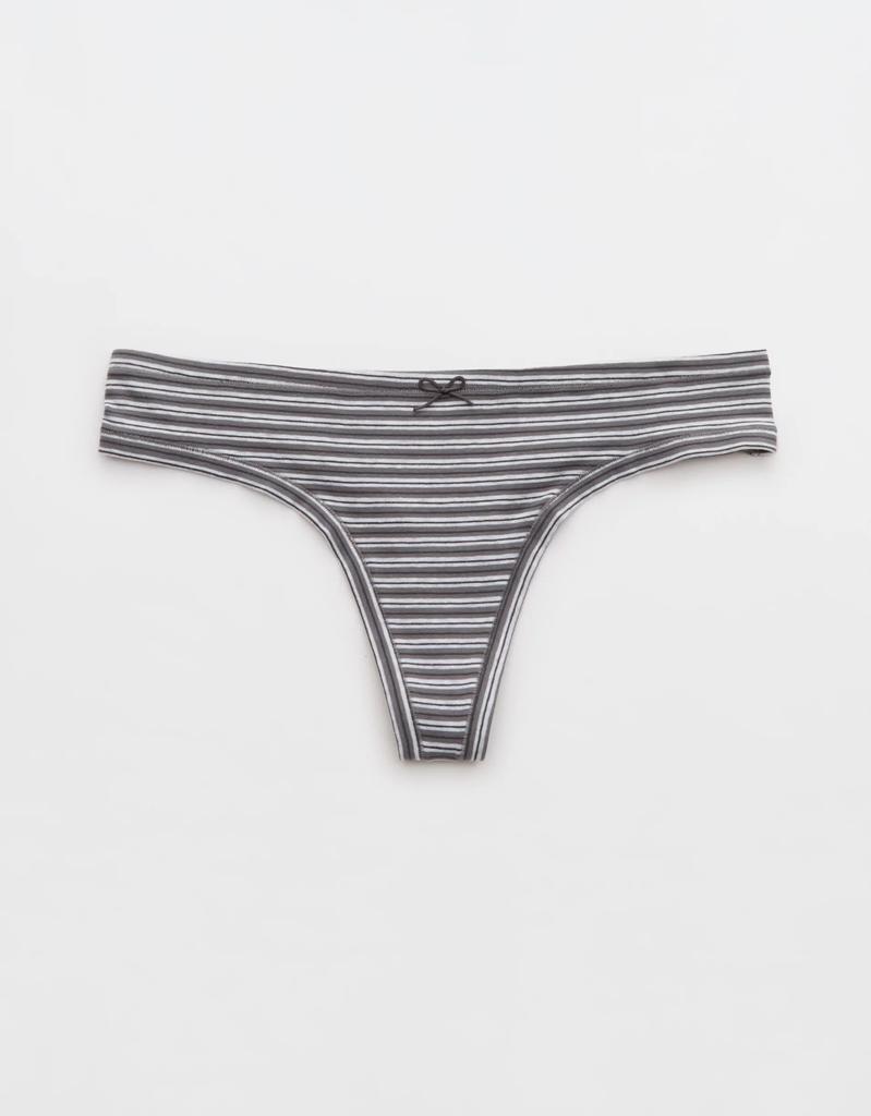 Aerie Superchill Cotton Thong Underwear
