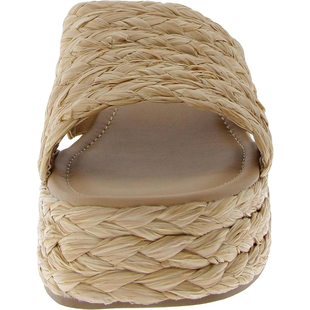 Sun + Stone Olinkaa Womens Woven Open Toe Flatform Sandals 6