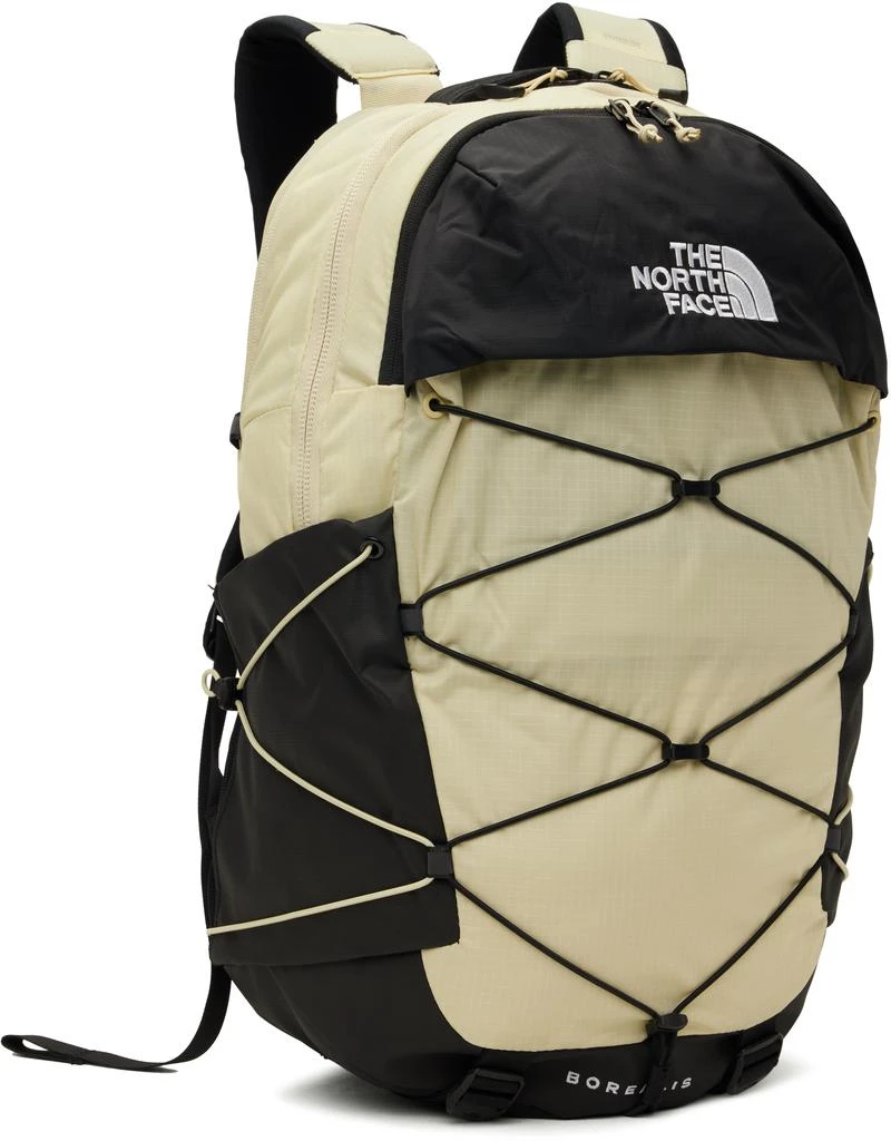 The North Face Beige & Black Borealis Backpack 2