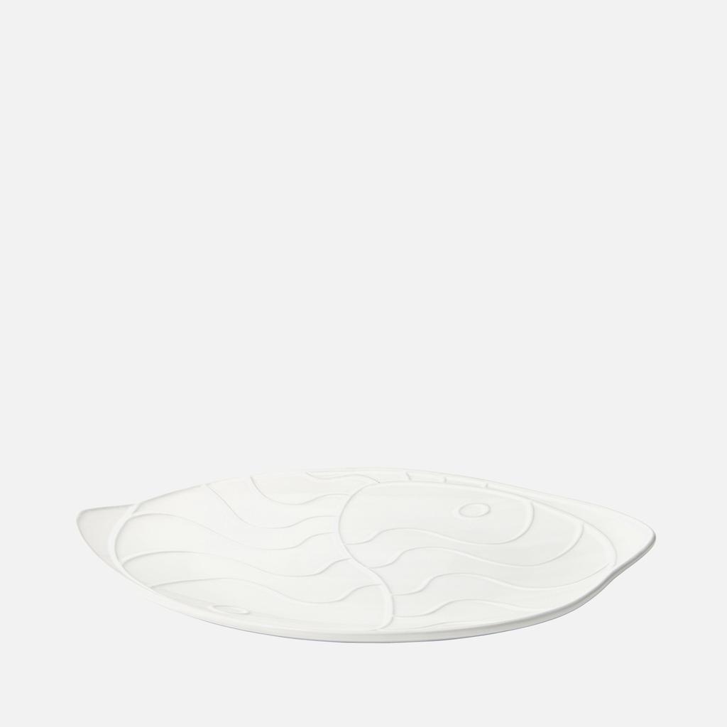 Broste Copenhagen Broste Copenhagen Pesce Plate - White